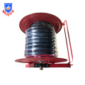 Fire hose reel 1"x25m RUBBER hose with brass terminal